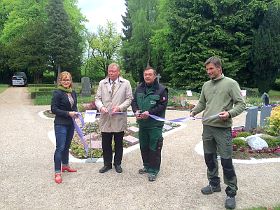 Die Eröffnung des Bestattungsgarten Wismar am 17. Mai 2016